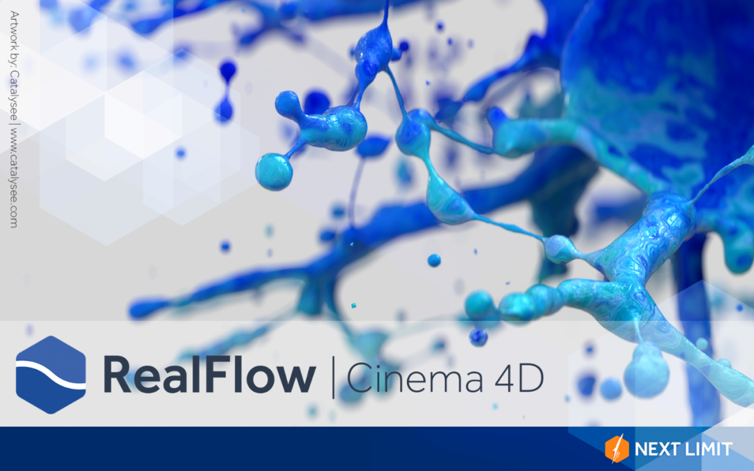 C4D插件-流体模拟插件 NextLimit RealFlow V3.3.5.0057支持C4D R21-R25