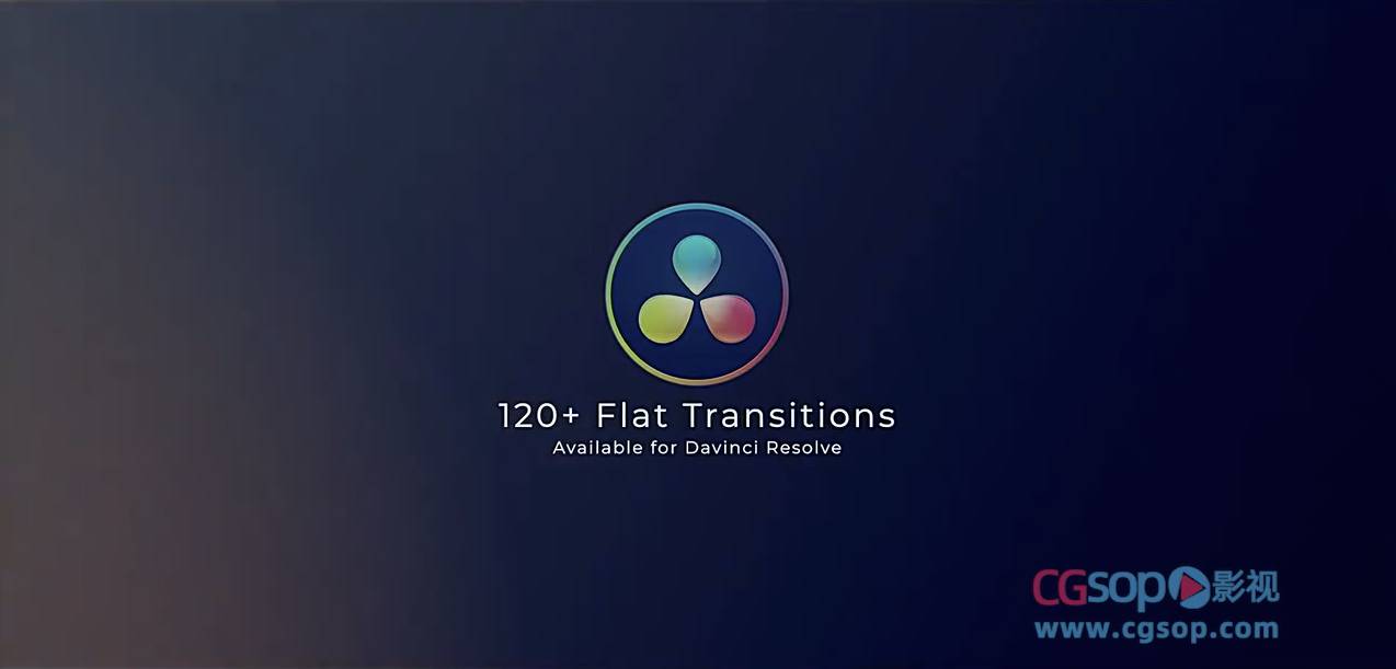 达芬奇模板-120种平移运动转场预设 Flat Transitions