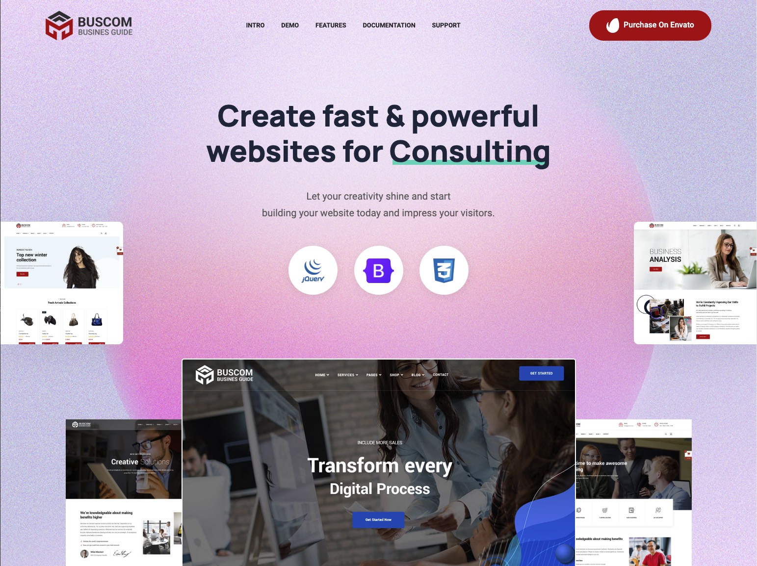 Buscom -商务咨询WordPress