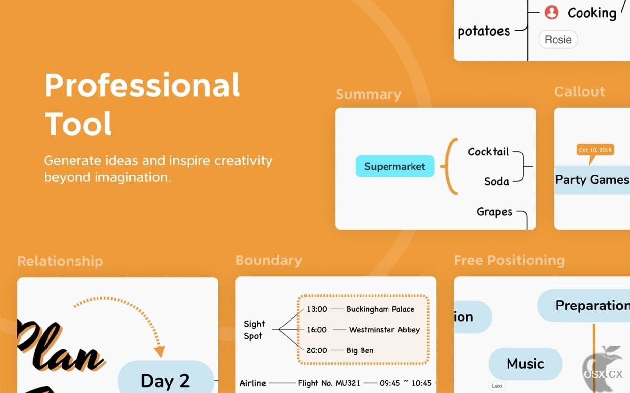 XMind For Mac v22.11.2677 强大的思维导图软件