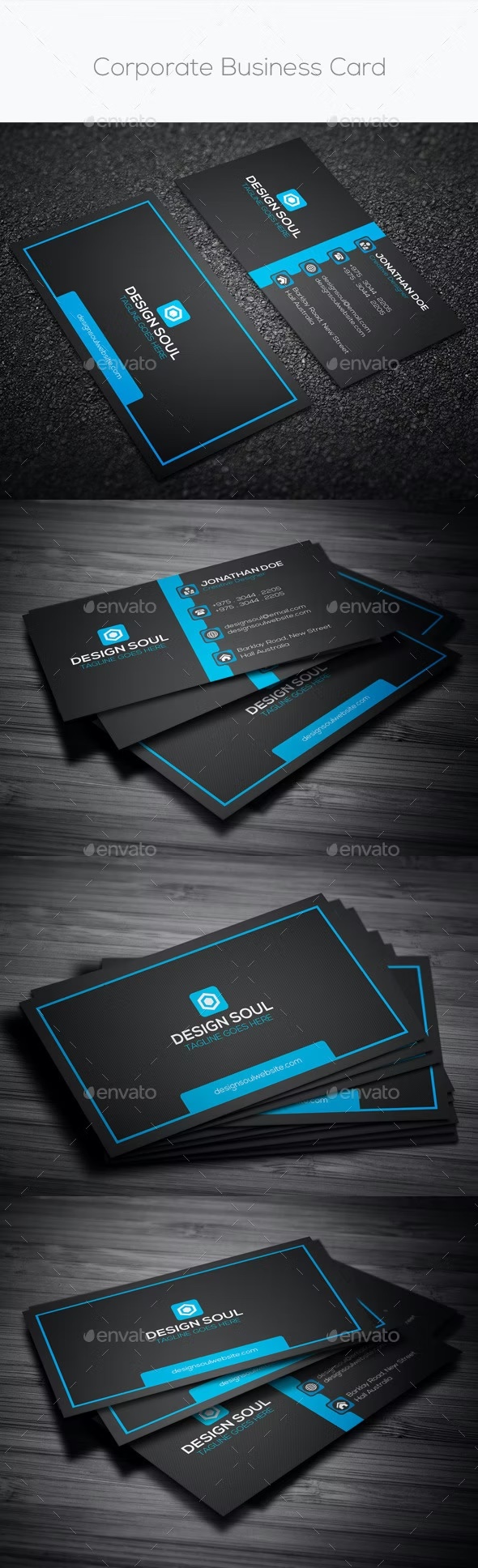 单位公务卡名片 Corporate Business Card