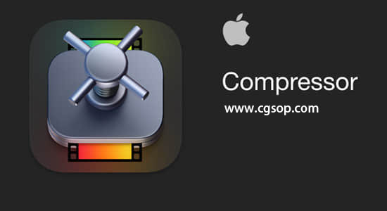 苹果视频压缩编码转码输出软件 Compressor 4.8.0 Mac英/中文版