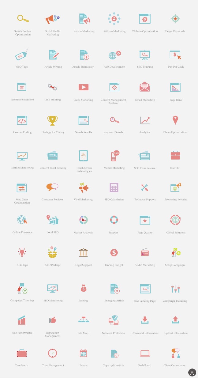 矢量 Icons Pack 图标图形