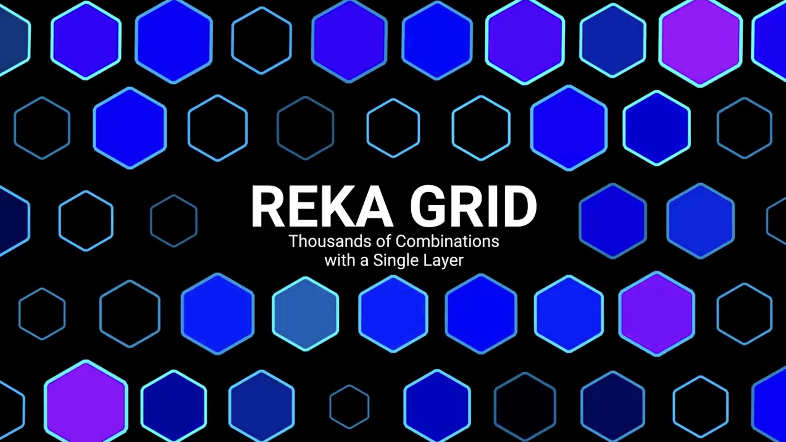 苹果版图形矩阵网格排列自定义动画生成器AE插件 Reka Grid v1.3.2 Mac