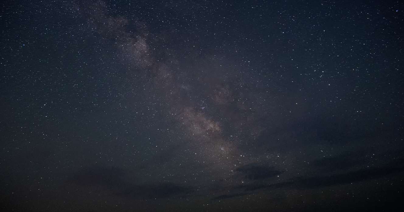 银河延时夜转日